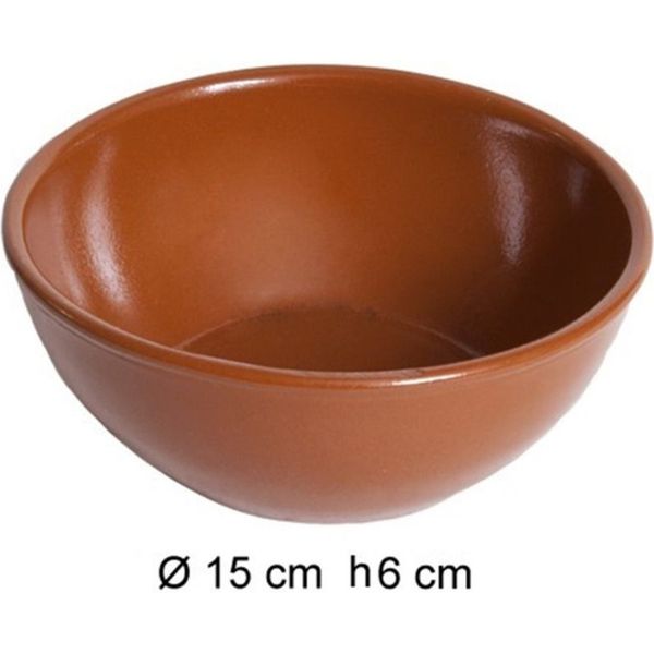 [prijs361] Terracotta kommetje